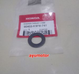 washer thrust 17mm ring rumah kopling revo 110 blade 110 original honda 90403KWW741