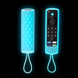 1/2/3/4 Luminous Silicone Remote Cover Series - Durable Non-Slip Grip Protector Case - Stylish Accessory for Tv Recorder