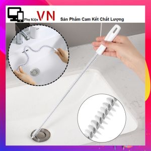 Cây Thông Tắc Móc Rác Ngăn Nghẹt Cống Bồn Cầu Bồn Rửa Chén Lavabo Dài 60cm Có Móc Treo - Dụng Cụ Thông Cống Bồn Rửa Bát Bồn Rửa Mặt Đa Năng - Cây Móc Rác