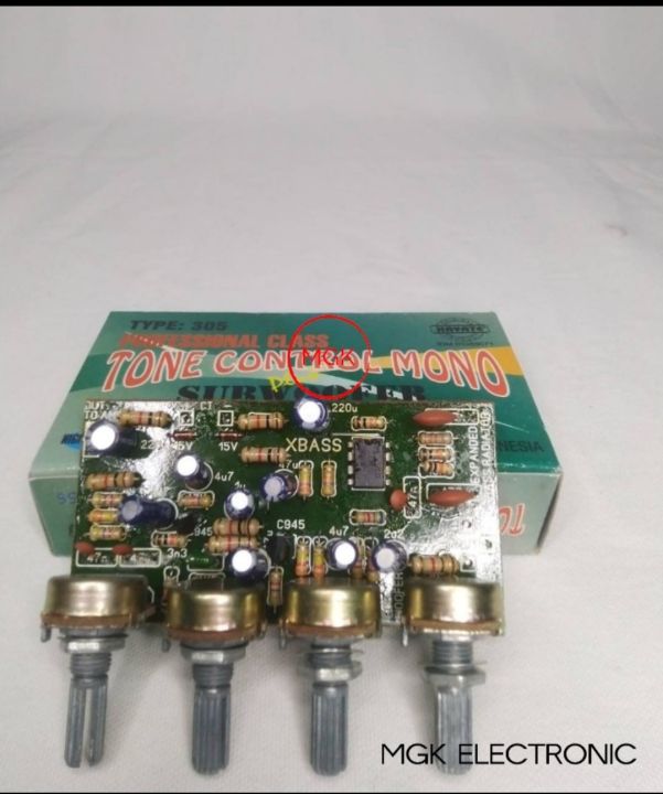 KIT TONE CONTROL MONO PLUS SUBWOOFER HAYATE -305 | Lazada Indonesia