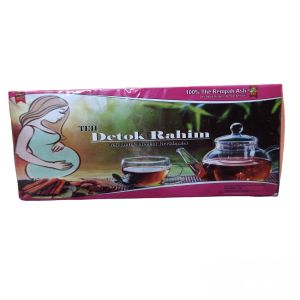 Detox Teh Detoxs Rahim Herbal Berkhasiat isi 30 kantong teh