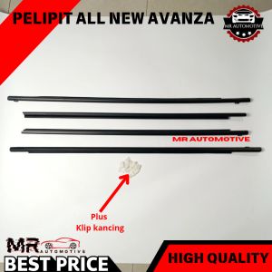 Karet Pelipit Kaca Luar All New Avanza 2012-2019 Original