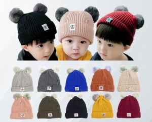 kupluk pom-pom kupluk rajut kupluk anak kupluk bayi laki-laki kupluk bayi pom-pom Topi bayi Topi anak Kupluk bayi DC topi anak laki-laki topi bayi laki-laki kupluk bayi baru lahir kupluk pom pom bahan premium baby hat rajut Bayar di tempat