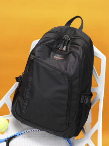 spaceman | Casual Oxford Cloth Mens Sports Backpack Commuting Laptop Bag Travel Bag Large Capacity Bookbag For Middle School Students