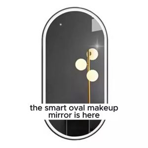 【40*60cm】3Color Bathroom Mirror With Light Frame Mirror Vanity Mirror Decorative Wall Mirror