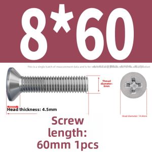 POWER&STRONG | 316 Stainless Steel Cross Recessed Head Screws