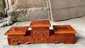 Tam Cấp Tam Sơn Gỗ Hương Kê Bát Hương Đỉnh Đồ Thờ