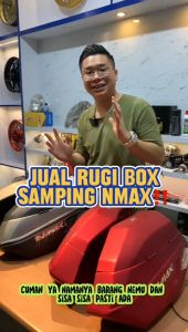 BOX SAMPING KANAN KIRI NMAX OLD NMAX LAMA BAHAN PLASTIK ABS BERKUALITAS SIDE BOX