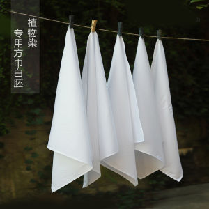 Khăn Vuông Bằng Cotton Nguyên Chất DIY Dyeing Thủ Công Khăn Choàng Bằng Vải Trung Quốc Truyền Thống Quần Áo Làm Việc Chất Liệu