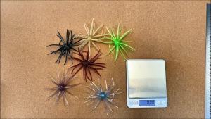 Weihe FISHING | Mồi Câu Mềm Hình Nhím Biển Nổi WEIHE 6 Chiếc Dùng Cho Câu Cá Ngoài Trời Đa Vị Trí Câu Cá Chép Cá Vược Cá Hồi