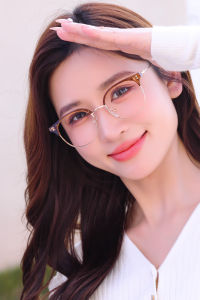 Fashion Reading Glasses For Women Anti-Fatigue Blue Light Blocking Presbyopia Eyeglasses High Grade Round Frame Lightweight