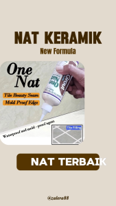 Nat Keramik Bossnat Tahan Korosi dan mencegah lumut