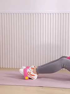 BOTOM Yoga Mat Storage Basket With Wheels Movable Home Use Sports and Fitness Equipment Badminton Storage Shelf 瑜伽垫健身器材收纳筐