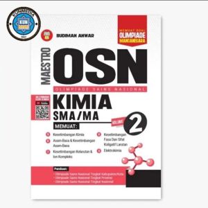 BUKU MAESTRO OSN KIMIA SMA / MA VOLUME 1 2 BUDIMAN ANWAR YRAMA WIDYA VKM