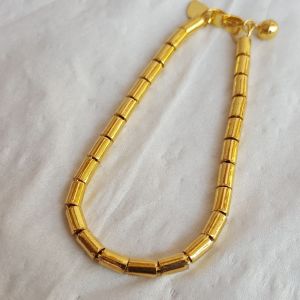 Gelang Bambu Banten Lapis Emas Goldplated