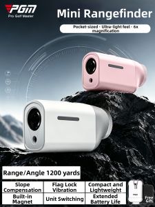 PGM GOLF | Mini Portable Slope Compensation Flag Locking High Precision Vibrating Golf Rangefinder
