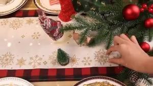 1/3Pcs White Glitter Plastics Snowflake Xmas Tree Hanging Craft for Home Party Christmas Tree Decor New Year 2026 Gifts Navidad