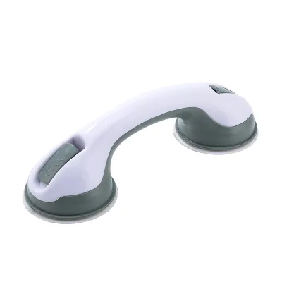 Suction Shower Grab Bar No Drill Safety Handrail Anti-Slip Bathroom Assist Handle for Elderly Kids & Disabled