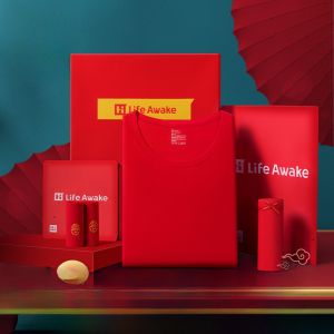 HLA | Bộ tất và quần lót nữ Hailan Home Lucky Combination ấm áp mùa thu đông Quà tặng hộp quần áo may đo