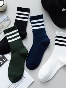 XIANMEIHUA | Sports Cotton Mid-Calf Scrunch Socks