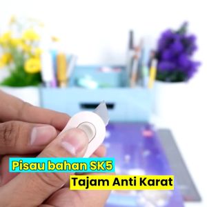 Nusign Mini Cutter Knife Box Macaron Cutter Paper Envelope Slitter Portable Cutter Retractable Letter Opener NS065T(80*25mm)