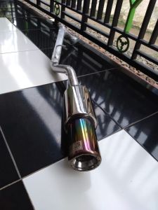 BOLT ON mobil honda JAZZ muffler hks gronel pelangi  full stainles suara bas ulem