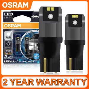 OSRAM LED T10 W5W 194 LEDriving SL Advance 6000K White Car Reading Bulbs Door Lamps Interior Light 12V 1.5W 2980CW Pair