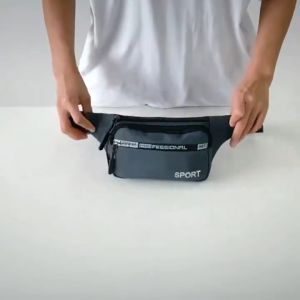 บพกพาสํา กระเป๋าคาดเอวกระเป๋า Sport Chest bag กระเป๋าสะพายข้างสำหรับผู้ชายและผู้หญิง