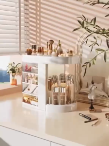 Transparent Dustproof Waterproof Makeup Skincare Organizer Cosmetic Storage Drawer