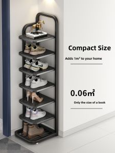 FWTDF | Slim Multi-level Foldable Iron Shoe Rack