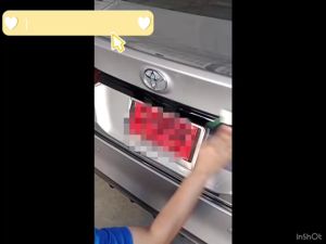 คิ้วดาบท้าย 2022-2024 TOYOTA Yaris Ativ สแตนเลส (Tail Gater)