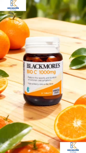 [Hàng CTY] Viên Uống Bổ Sung Vitamin C Hỗ Trợ Tăng Cường Sức Khỏe Blackmores Bio C 1000mg 31 Viên