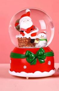 Hadiah Natal Unik / Snowball Christmas / kotak musik Sinterklas / lagu jingle bells / lagu Malam Kudus
