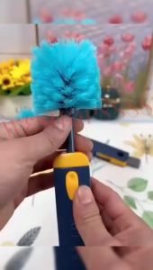 WESHOP8888 【4 In1】 Multifunction Cup Cleaning Brush Milk Bottle Cleaner Brush Kitchen Cleaning Tool Long Handle Drink Wineglass Bottle