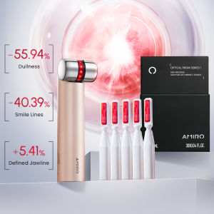 AMIRO PDRN HydraGlow Booster Facial Device With 30PCS PDRN Serum