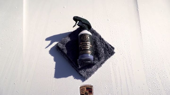 ADAMS Polishes GRAPHENE Ceramic Spray Coating Advanced Semprot Hard Paint Protection Efek Daun Talas Awet 2 Tahun