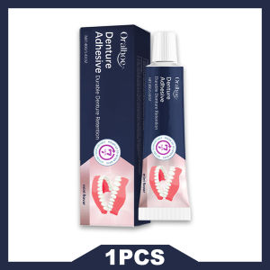 oralhoe | ORALHOE 40g Denture Adhesive Cream Firmly Fix Dentures Relieve Gum Pain Irritatio Long-lasting Stable Effect Not Loosen Easily