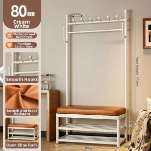 HUIXIONGKANLAN | Multi-functional Coat Rack Shoe Bench
