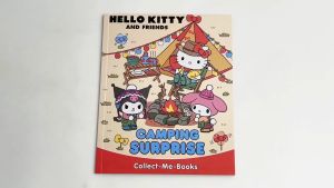 Hello Kitty & Friends Camping Surprise Hardcover Story Book To Read For Kids