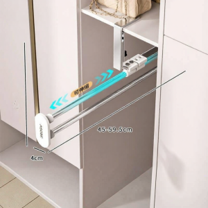 Extendable Sliding Top Mounted Pants Hanger