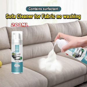 LoviRa 200ml Sofa Cleaner For Fabric No Washing Carpet Clean Deodorizing Sterilizing Couch Cleaning