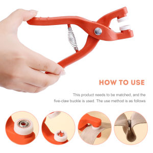 Button Installation Tool Pliers DIY Sewing Buttons For Clothing Sewing Crafting Hardware Supplies