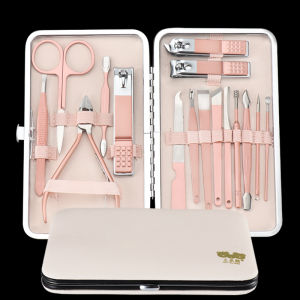 ผู้ชายชุดกรรไกรตัดเล็บสามหมีเท้าชุดเครื่องมือดูแลใช้ในบ้านช้อนหูเยอรมันเล็บกรรไกรที่ครอบคลุมเล็บชุด