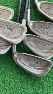 Bộ gậy golf sắt nam Plus pro 8 cây 3456789P Flex R nguyên bẩn nhập khẩu