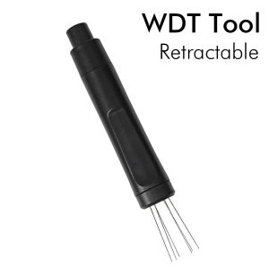 Flick WDT Tool Espresso Coffee Retractable Espresso WDT Tool Telescoping Distribution Tool Portable Coffee Stirrer 6 Needles