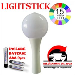 LIGHSTICK 3D BOLA SUSU 18 WARNA MULTIFANS GLOWSTICK PENSTICK LED STICK PARTY LED