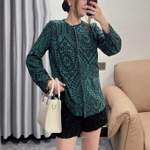 TM 2902 Kemeja Riddela embroidery cotton hidden button katbol import