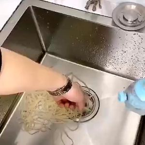 Rổ lọc rác kẹp bồn rủa khay lọc rác kiêm rổ đựng đồ đa năng (Shop giao màu ngẫu nhiên ạ)