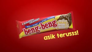 Beng-beng Wafer Caramel Crispy Chocolate 17 Rolls