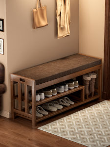 CHUJUN | Vintage Style Shoes Changing Bench Shoe Rack